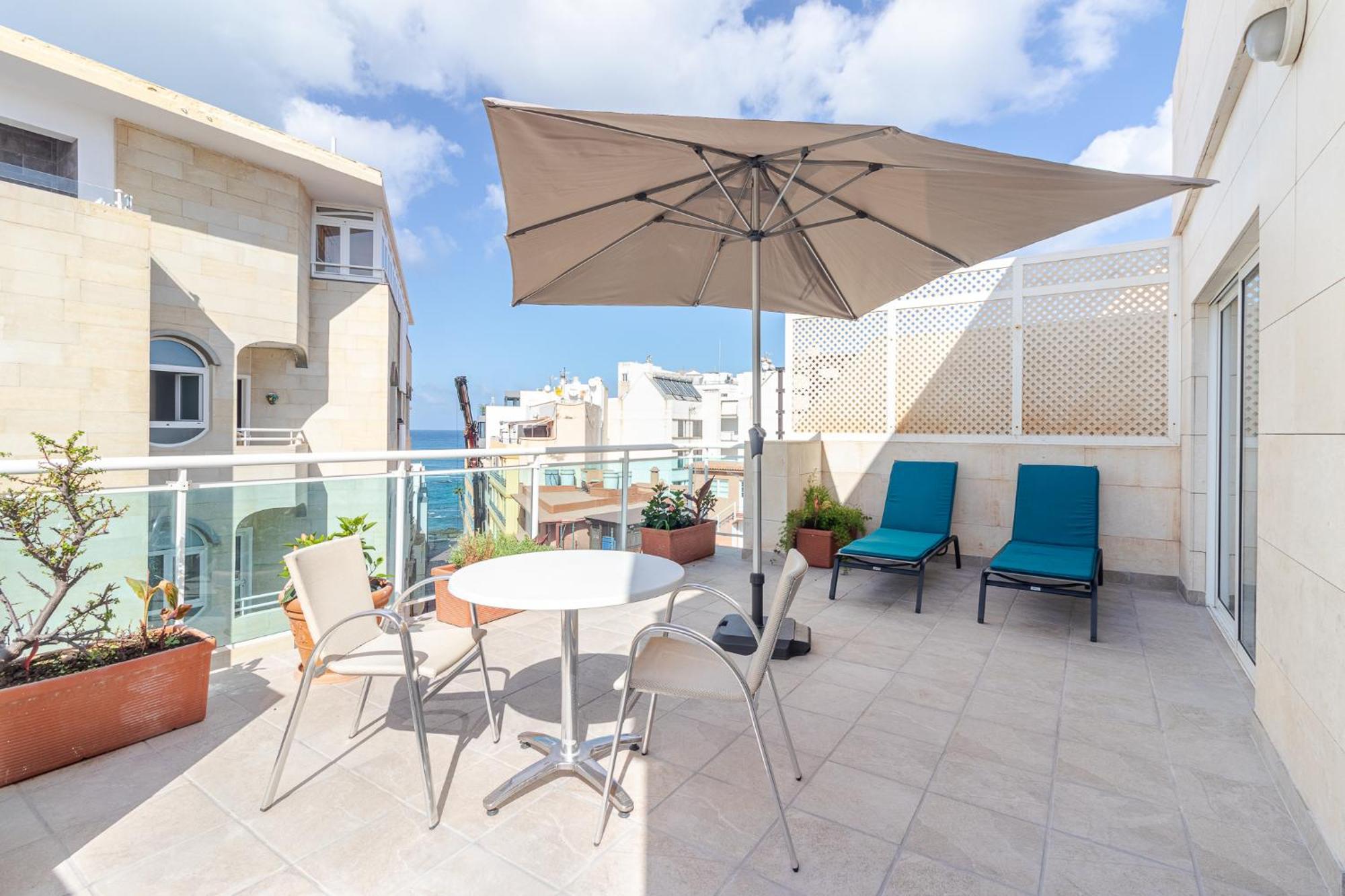 Espectacular Atico Con Terraza A 50 Mt Playa Canteras Las Palmas de Gran Canaria Zewnętrze zdjęcie